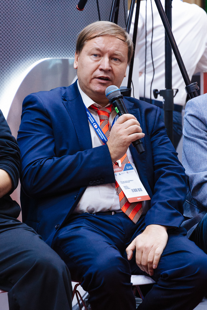 На международном форуме «Российский промышленник», 2026 